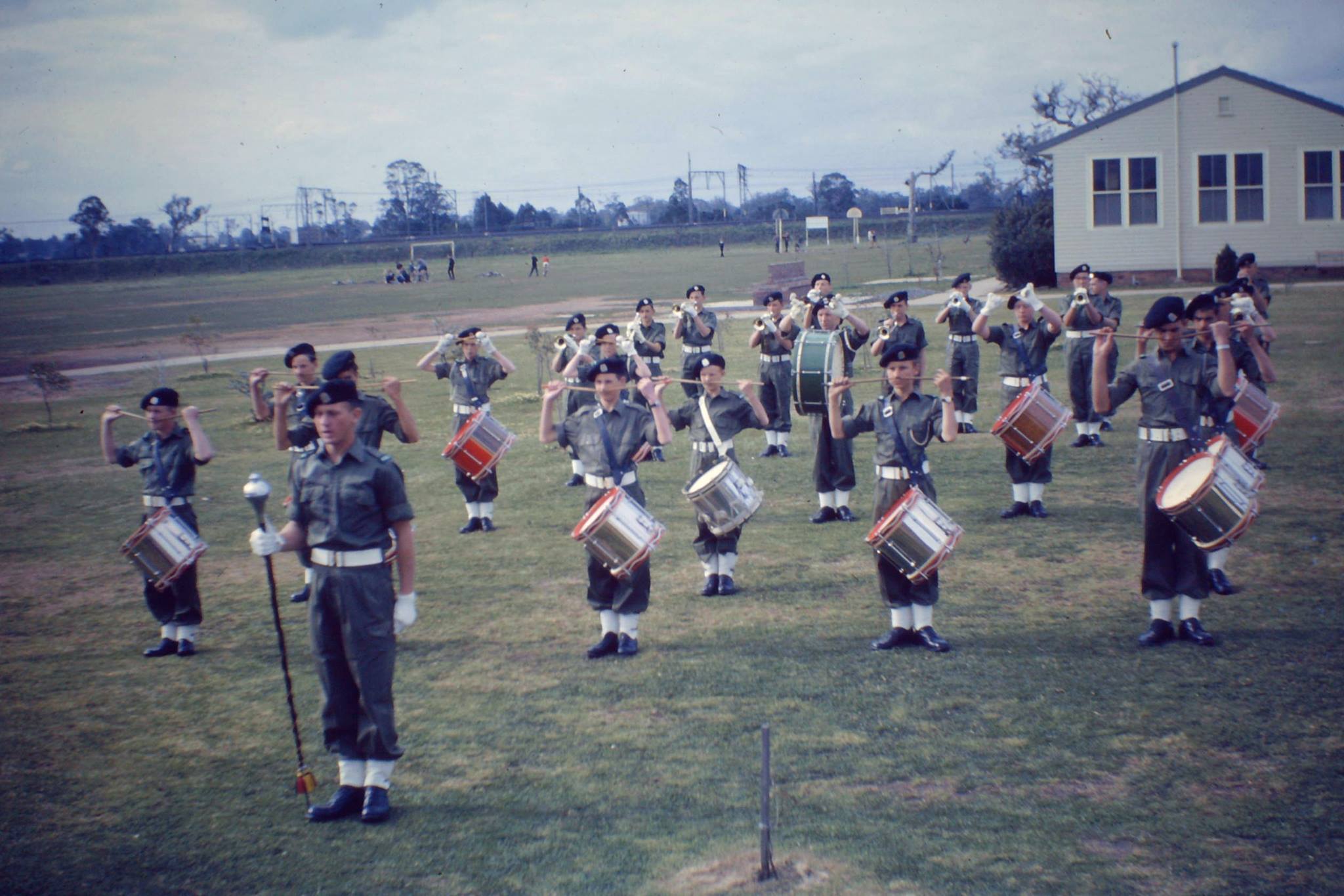 St Marys High Cadet Band 1963